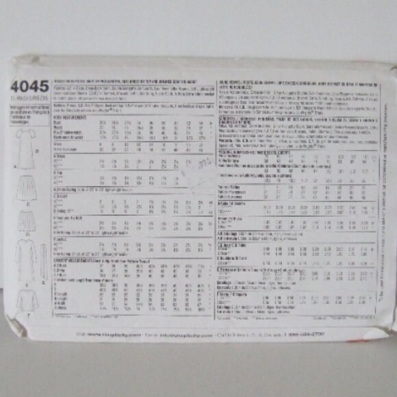 Simplicity sewing pattern dress suit uncut dress or skirt and top or jacket Y2K - Picture 3 of 7